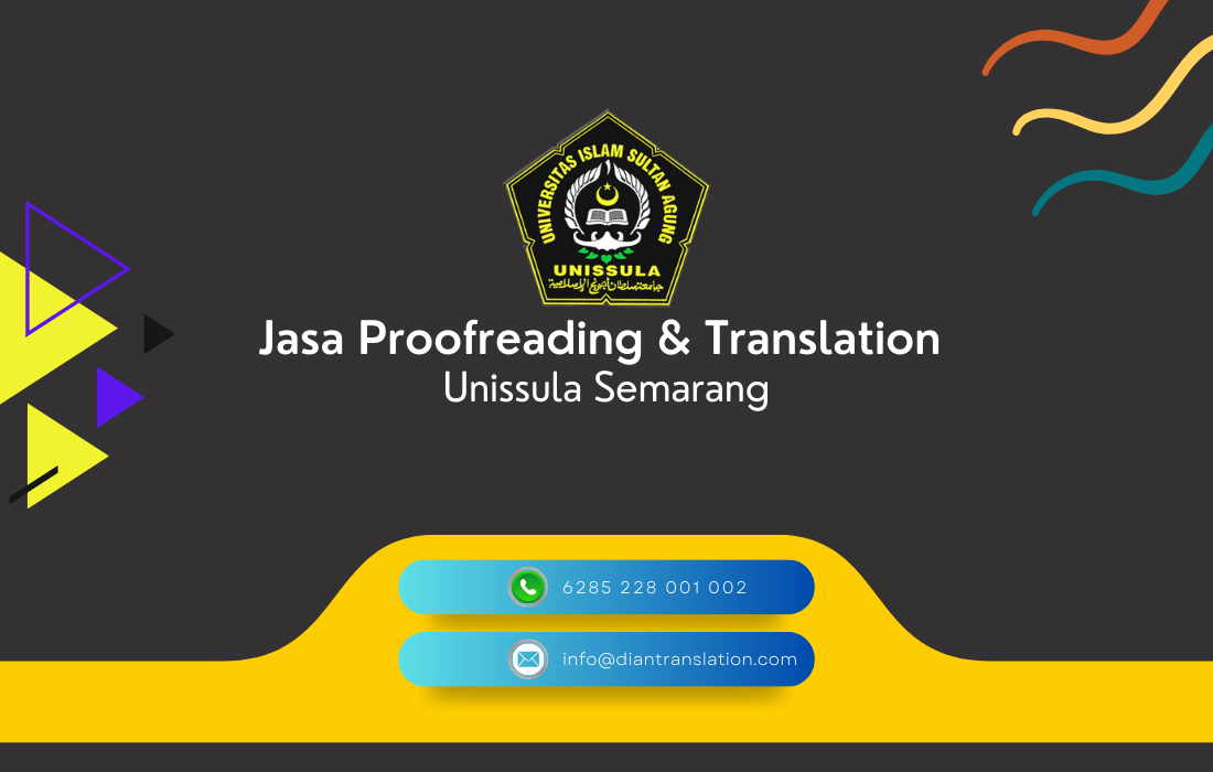 Jasa Translate dan Proofreading Unissula Semarang