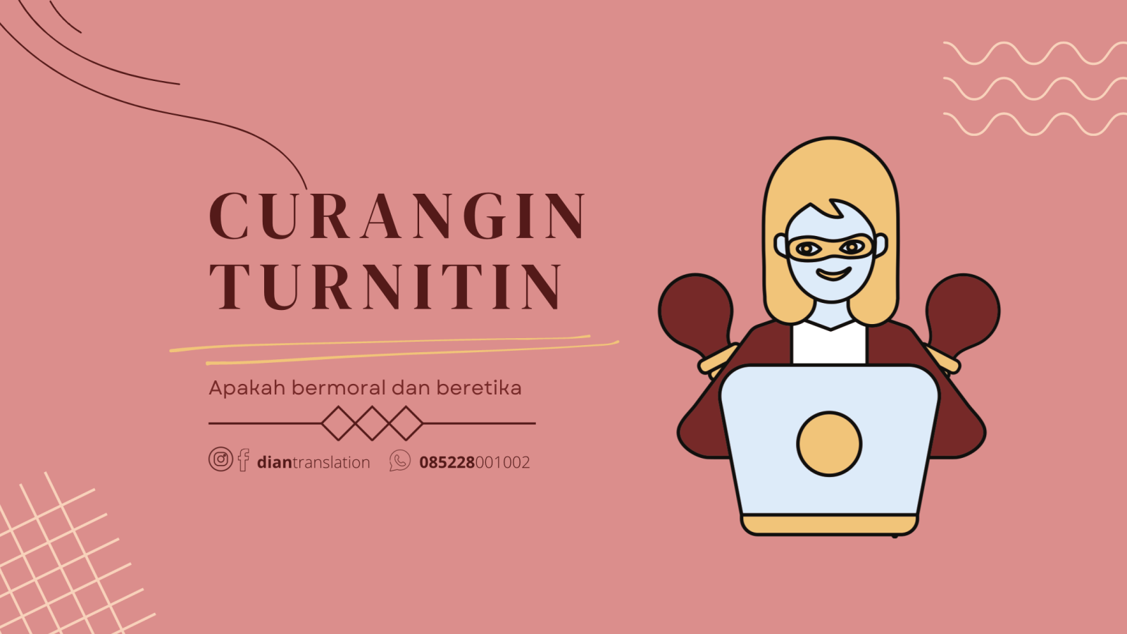 mencurangi turnitin