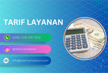 Tarif Terjemah