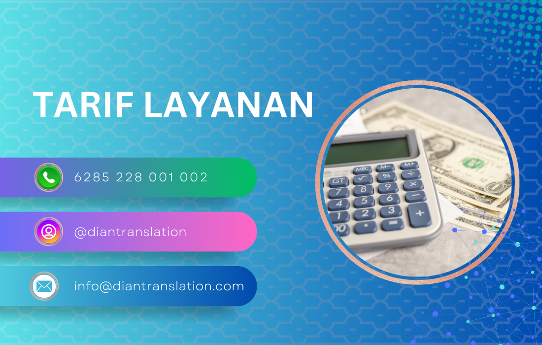 Tarif Terjemah