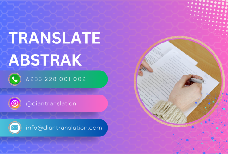 jassa penerjemahan abstrak