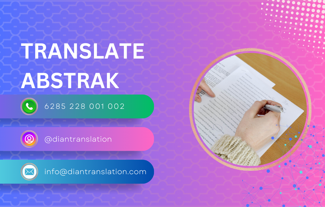 jassa penerjemahan abstrak