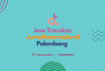 Jasa Translate Jurnal Internasional Palembang