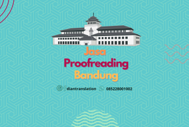 Jasa Proofreading Bandung Bersertifikat