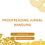 Proofreading Jurnal Bandung Bersertifikat