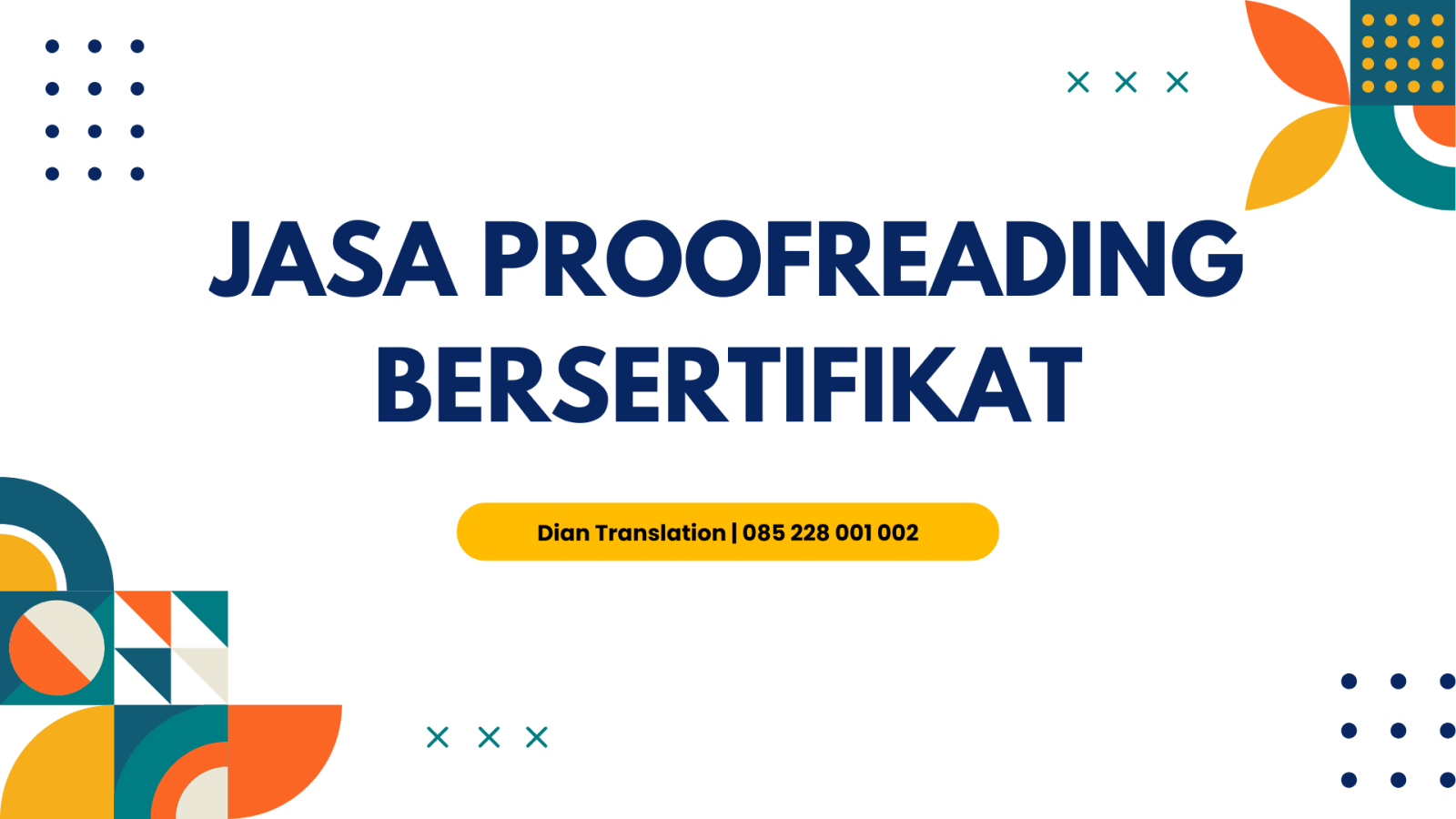 jasa proofreading bersertifikat